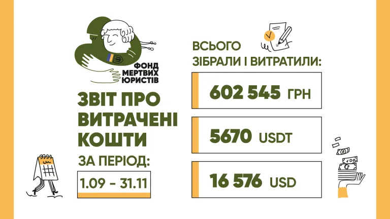 Куди ми витратили ваші гроші цієї осені