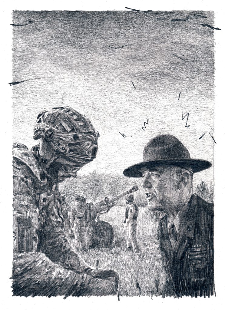 Diary: Flies in the Head 4 Drawn by Mitya Fenechkin